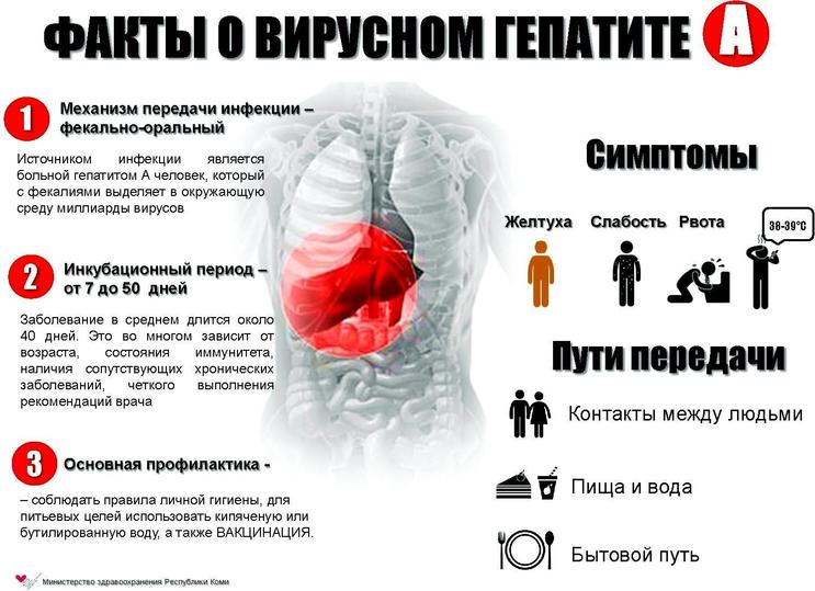 В Роспотребнадзоре отметили рост заболеваемости гепатитом А в России